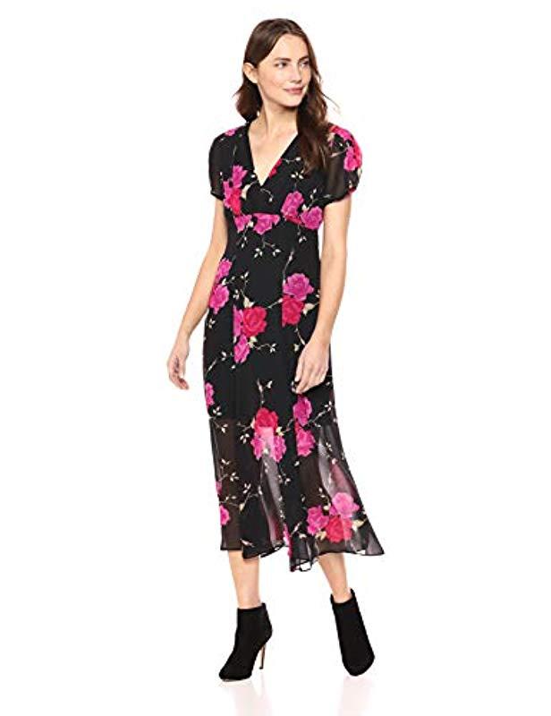 betsey johnson floral maxi dress