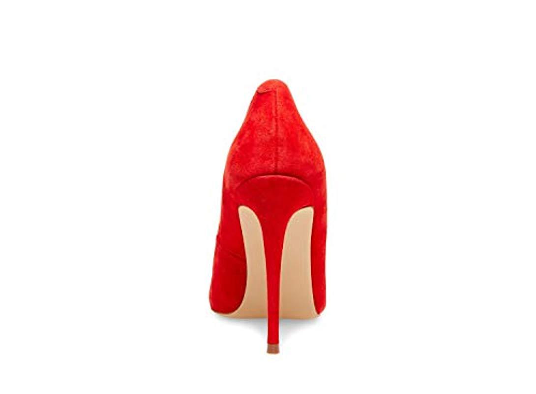 Steve madden daisie red suede deals