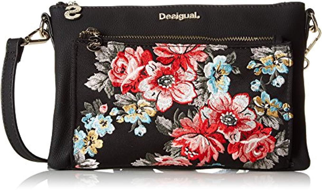18saxfb5 Terranova A Borsa Desigual Black Toulouse Tracolla 2000 mvN80nw