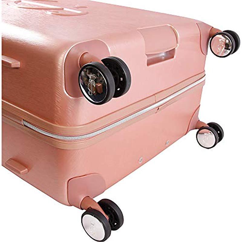 juicy couture rose gold luggage