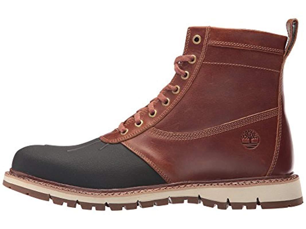 timberland britton hill rubber toe boot