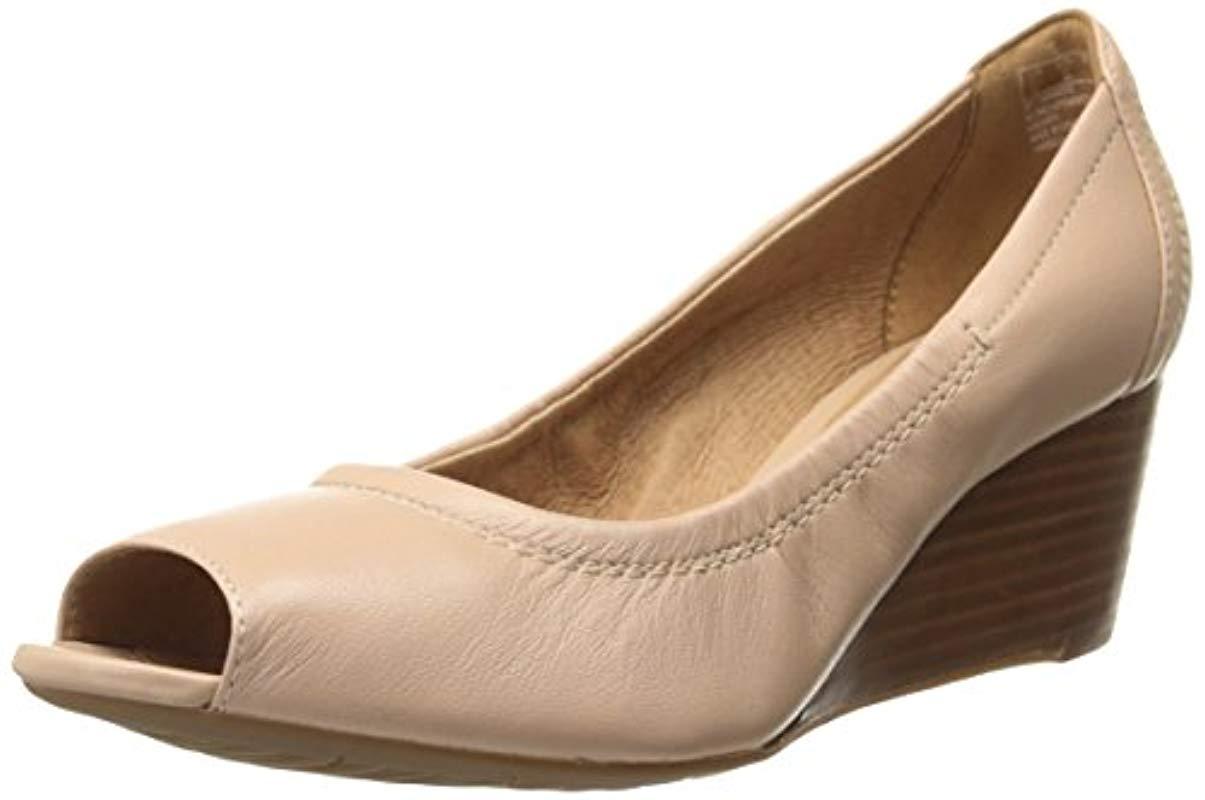 clarks burmese art wedge