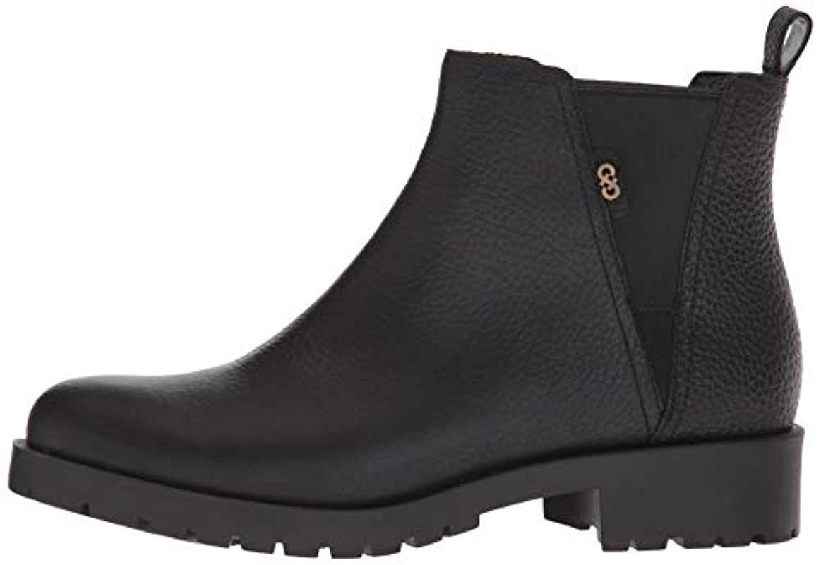 cole haan grand os calandra leather ankle boots