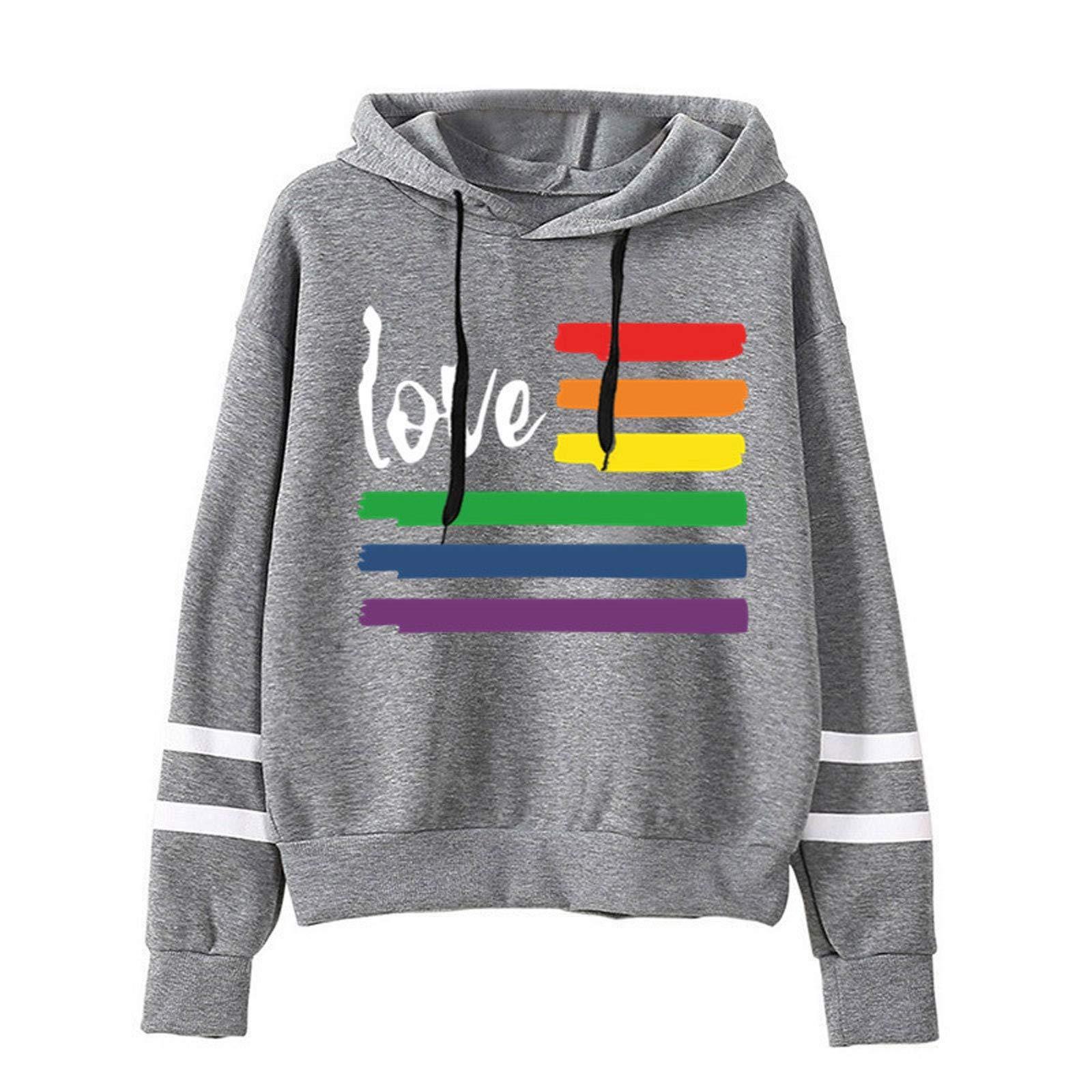 Multicolor long sleeve hoodie sweatshirt hotsell