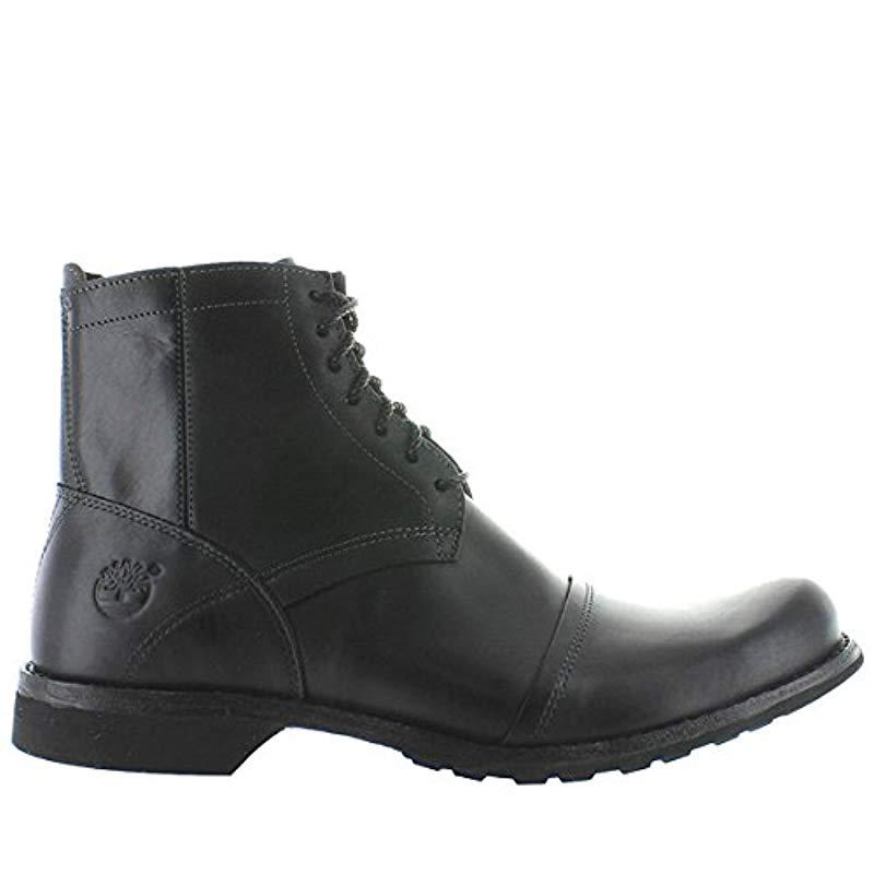 Timberland Cotton City 6" Side-zip Boot in Black for Men - Lyst