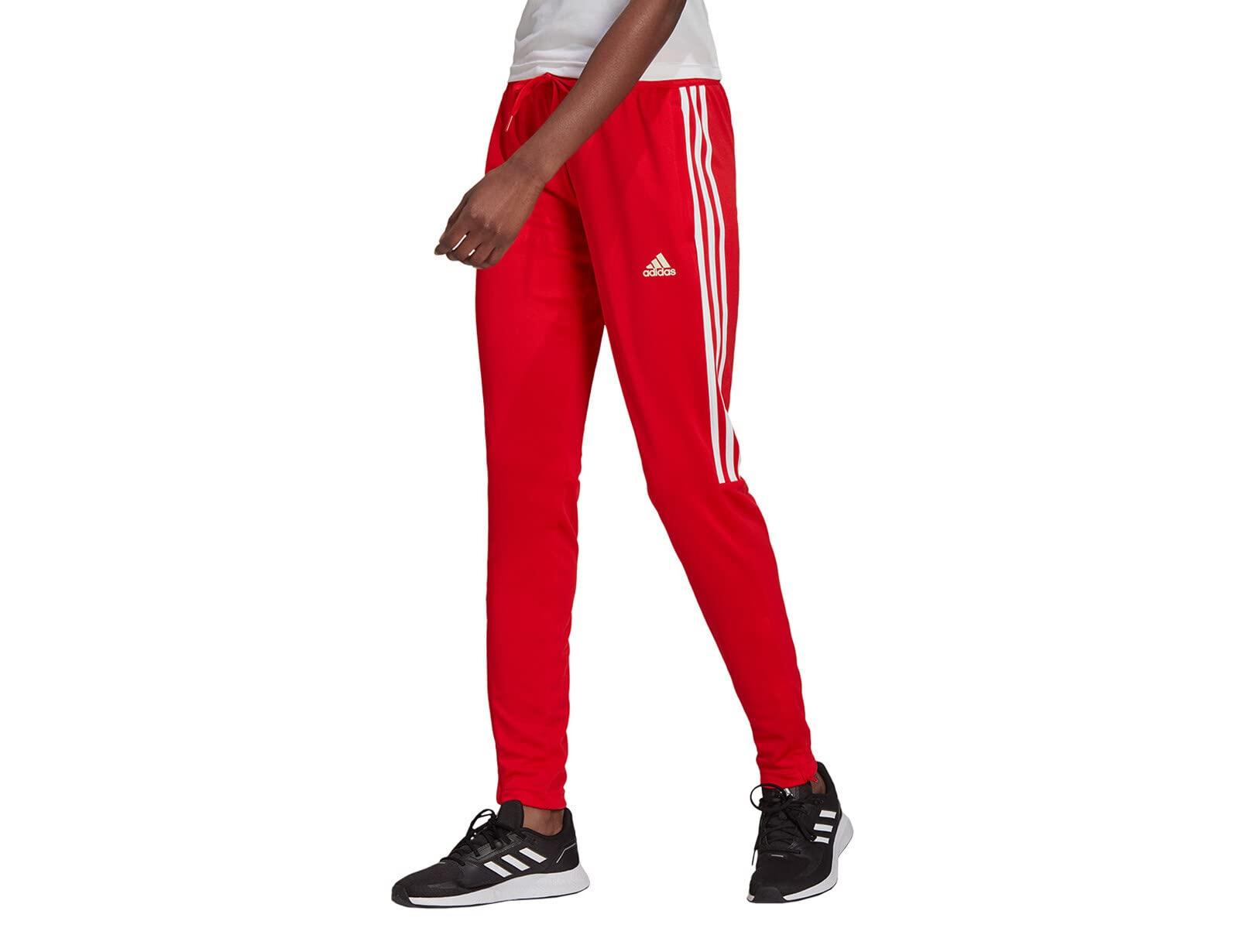 Adidas sportbroek rood sales