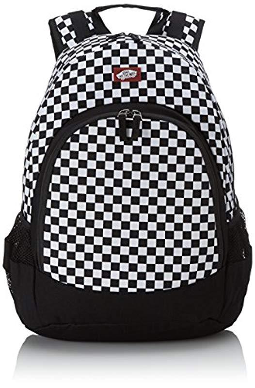 vans van doren checkerboard backpack