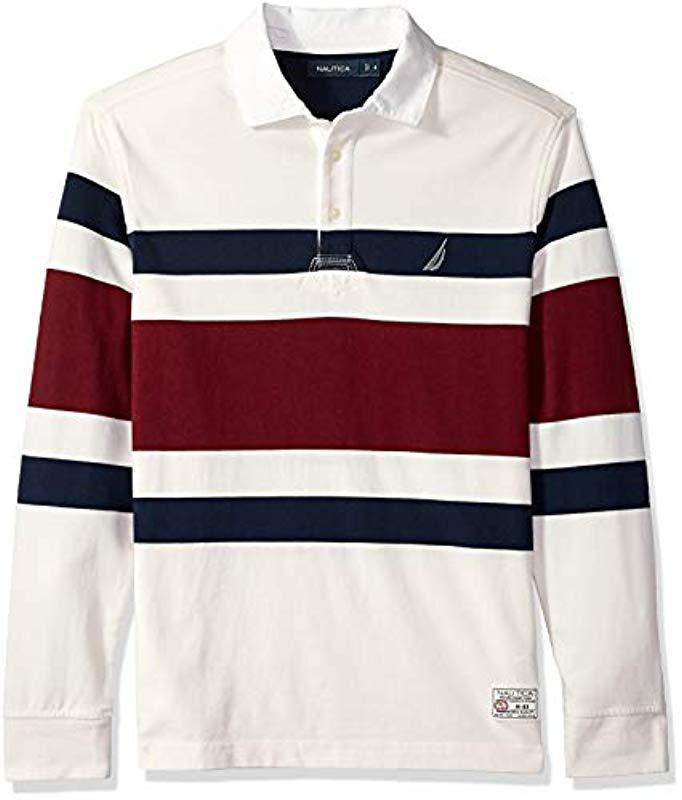 nautica polo long sleeve