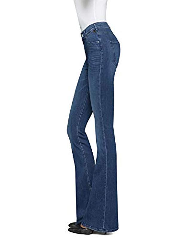 Replay Denim Stella Flare Skinny Jeans in Blue - Save 64% | Lyst UK
