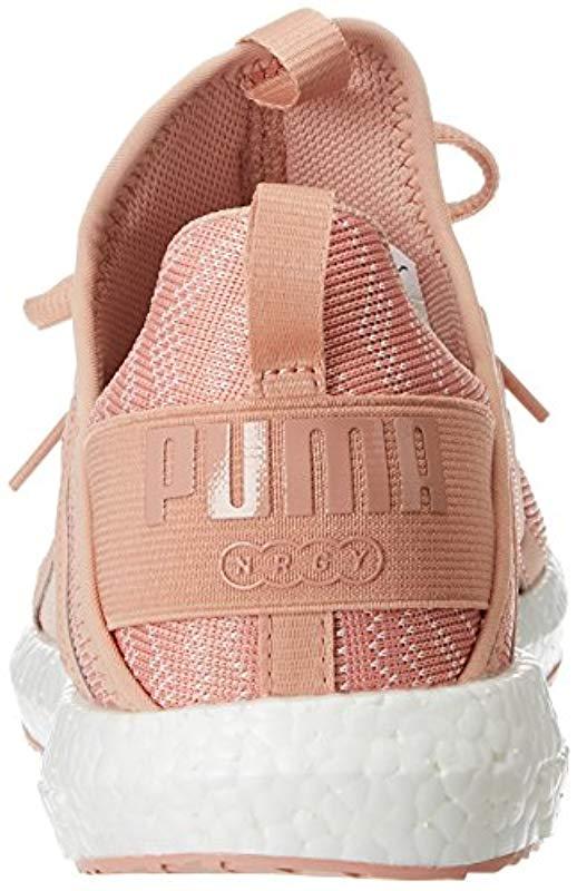 puma mega nrgy zebra trainers