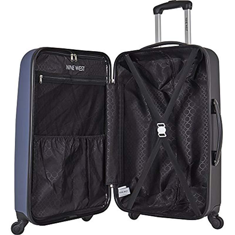 nine west luggage navy