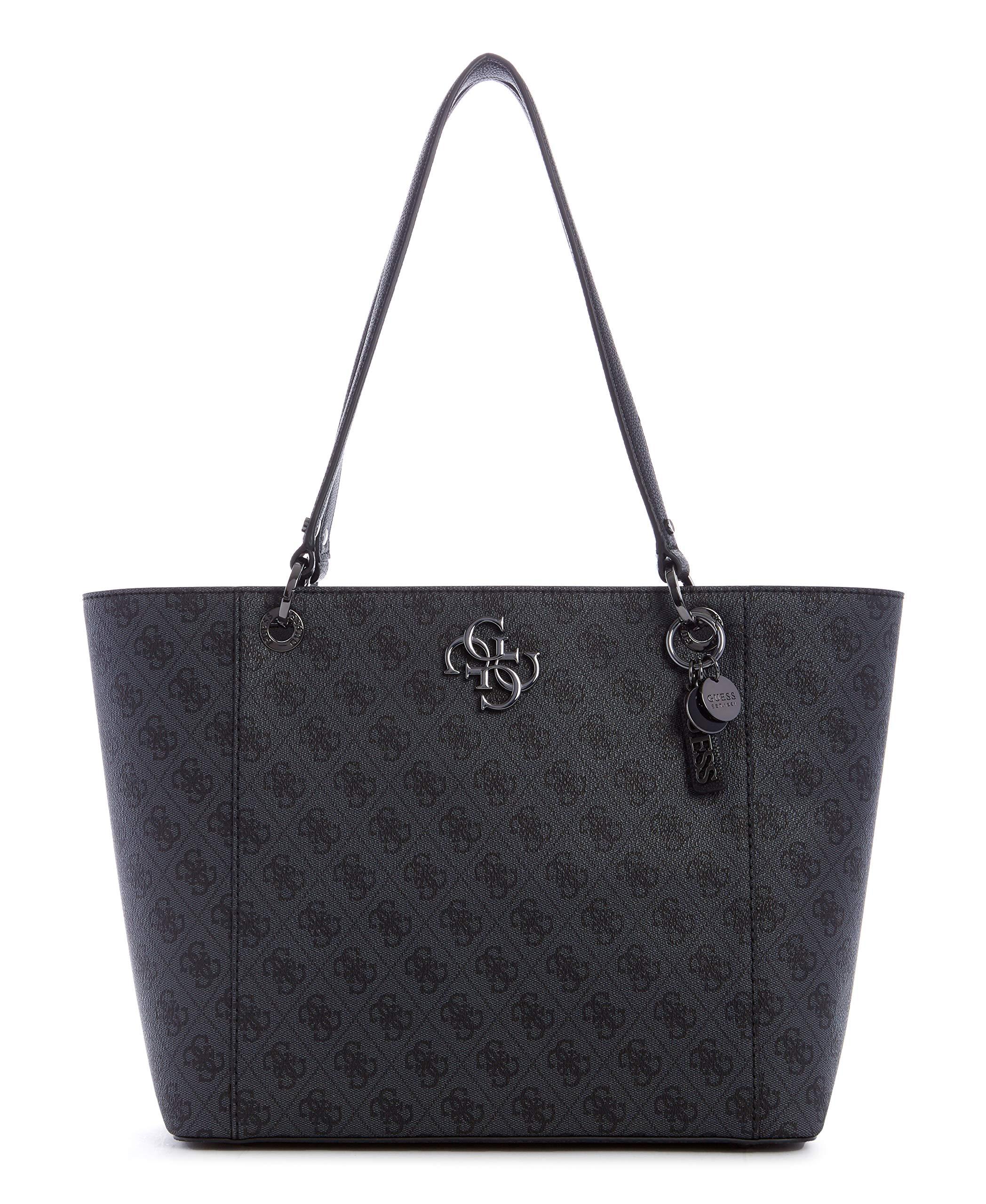 Guess Womens Noelle Elite Tote in Black Lyst