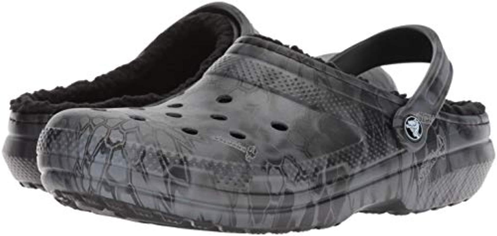 crocs classic kryptek typhon lined clog