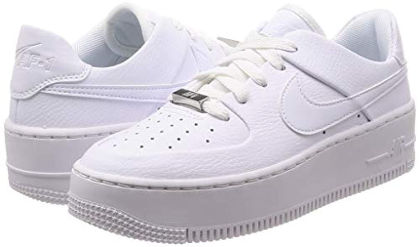 Nike air force 1 sage damen weiß hotsell