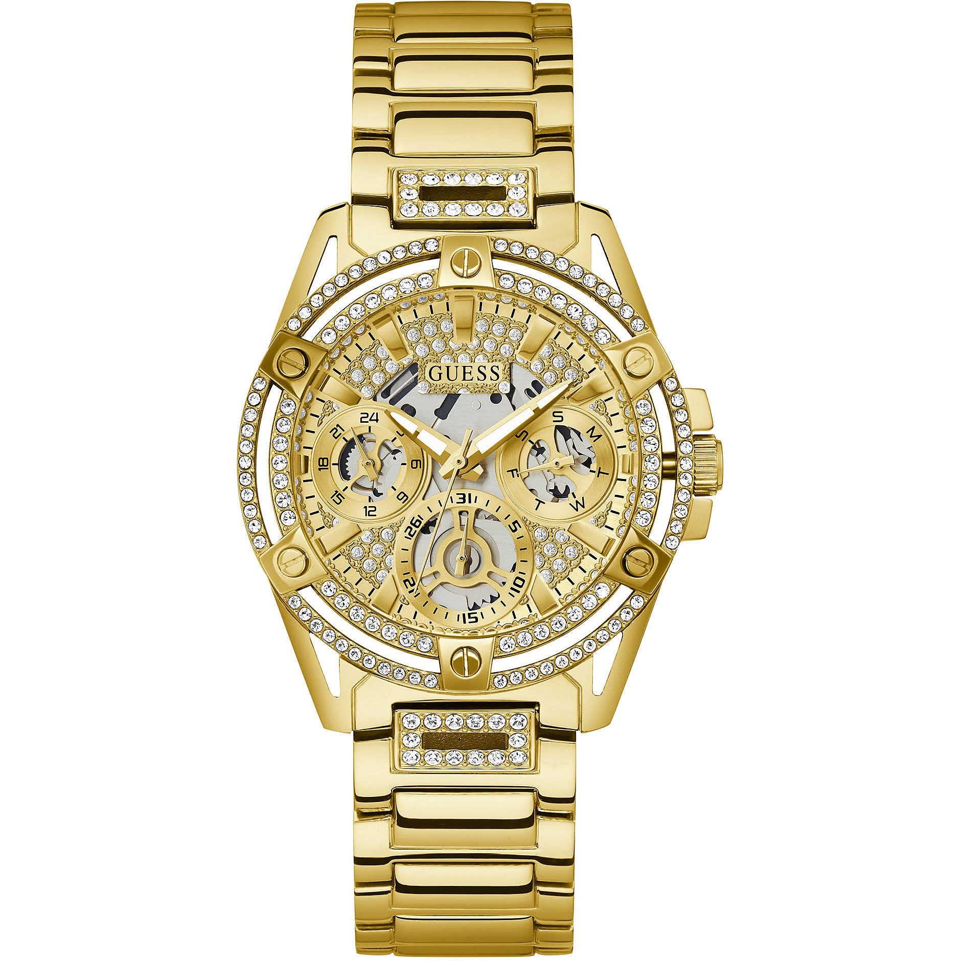 Guess Reloj Queen Gw0464l2 Mujer Acero Dorado in Metallic | Lyst