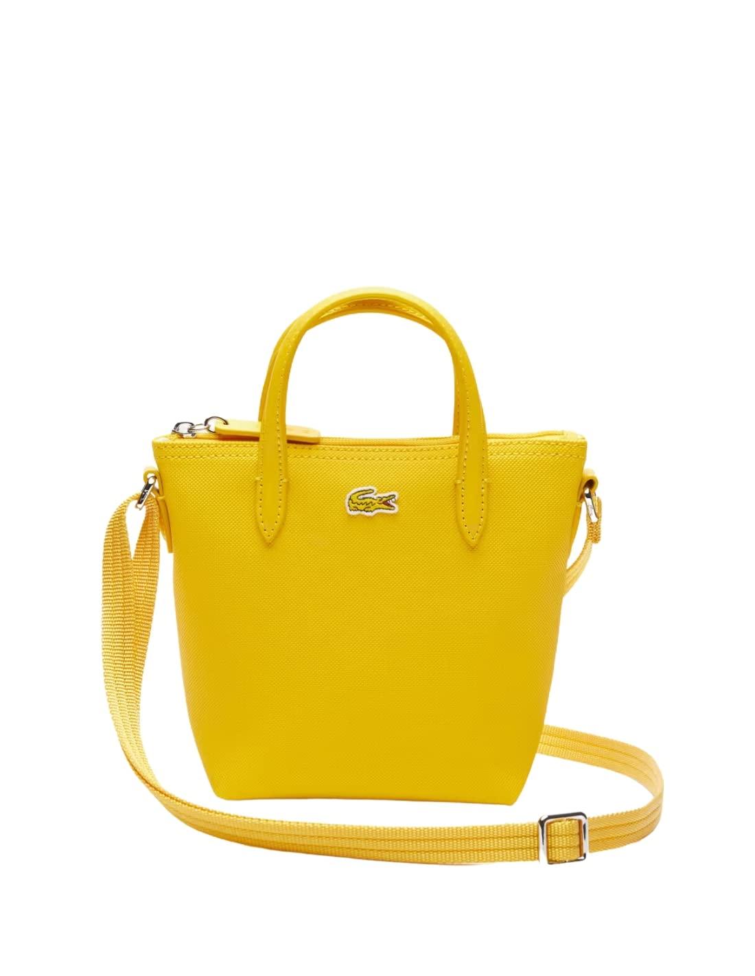 Sac cabas lacoste jaune new arrivals