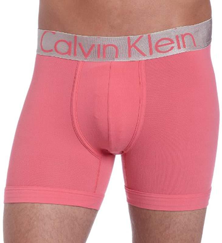 pink calvin klein boxers