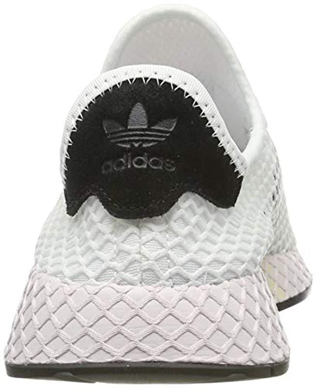 adidas Damen Deerupt Runner W, Laufschuhe in Weiß | Lyst DE