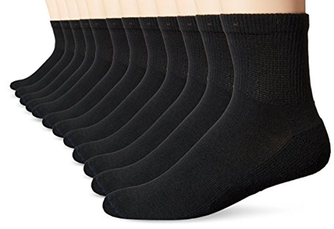 Dr. Scholls 12 Pack Non-binding Ankle Socks in Black for Men | Lyst