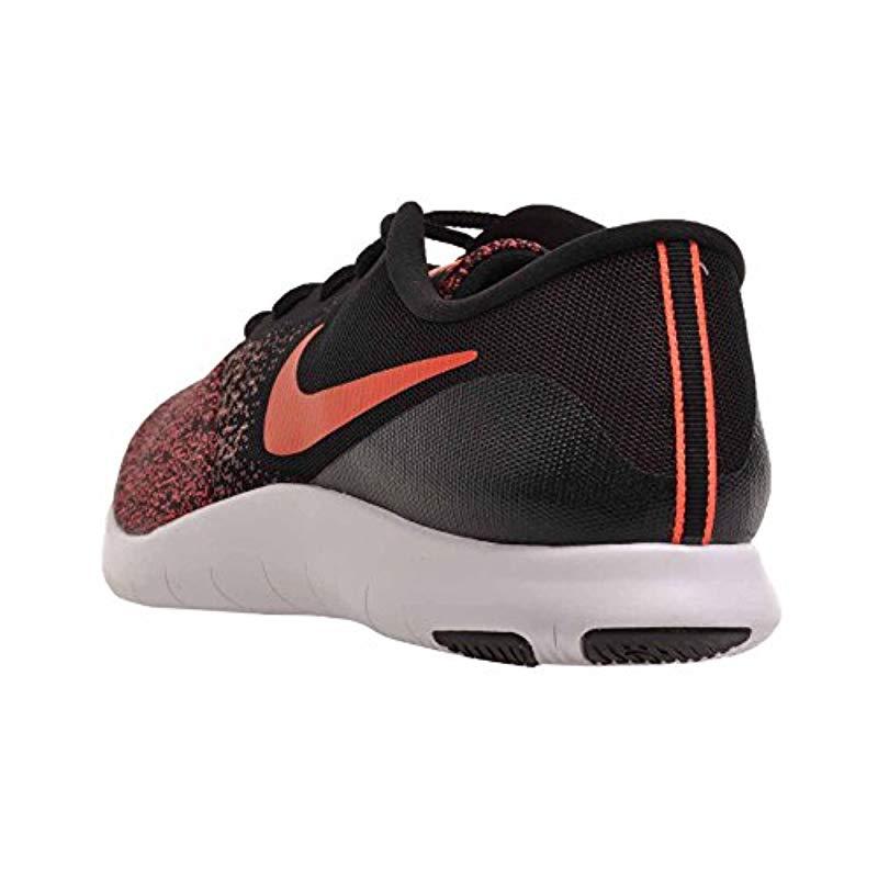 nike red and black running shoes