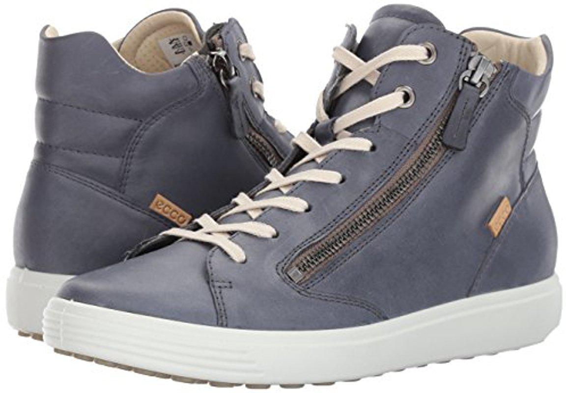 ecco women's women's soft 7 zip high top fashion sneaker