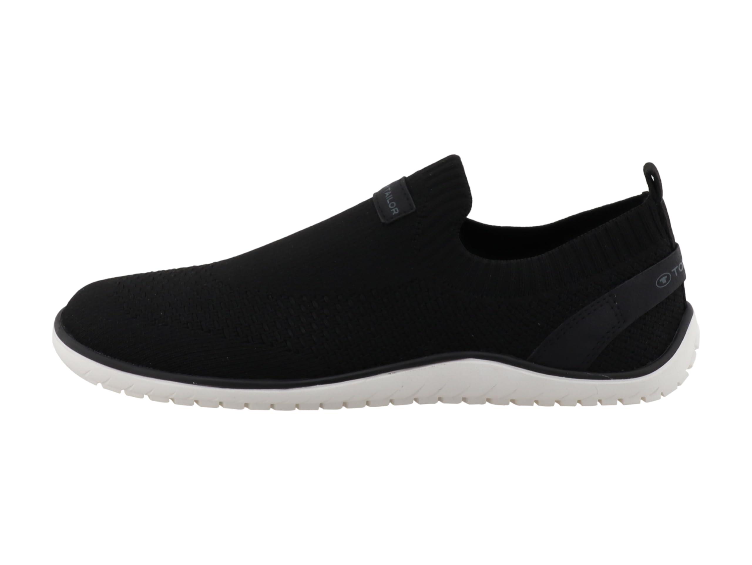TOM TAILOR Damen-Pantolette – Moderner Slipper Mit Plateausohle, Kuschelig Warm & Stylisch