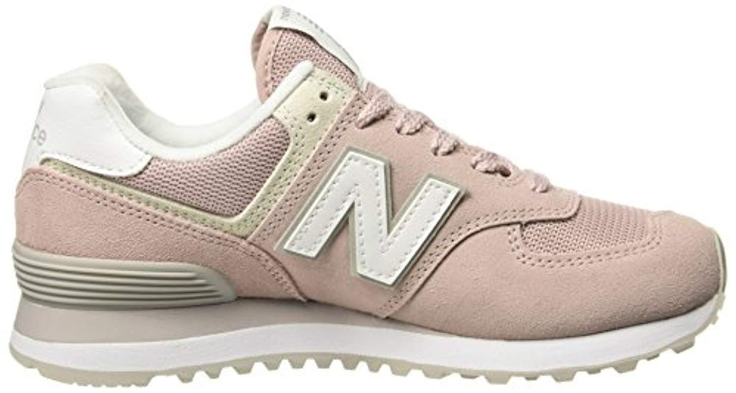574v2, Zapatillas para Mujer New Balance de Tejido sintético de color Rosa  - Lyst