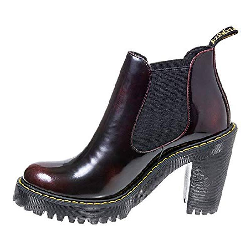 dr martens hurston cherry red