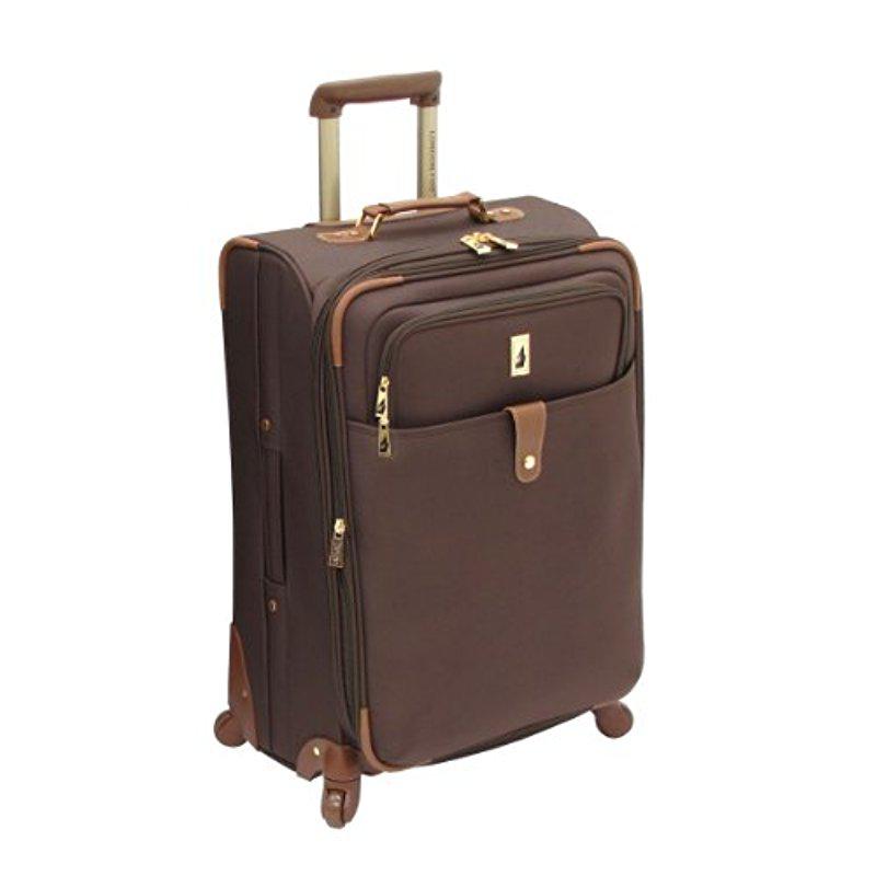 London Fog Luggage Chelsea Lites 25 Inch 360 Expandable Upright in ...