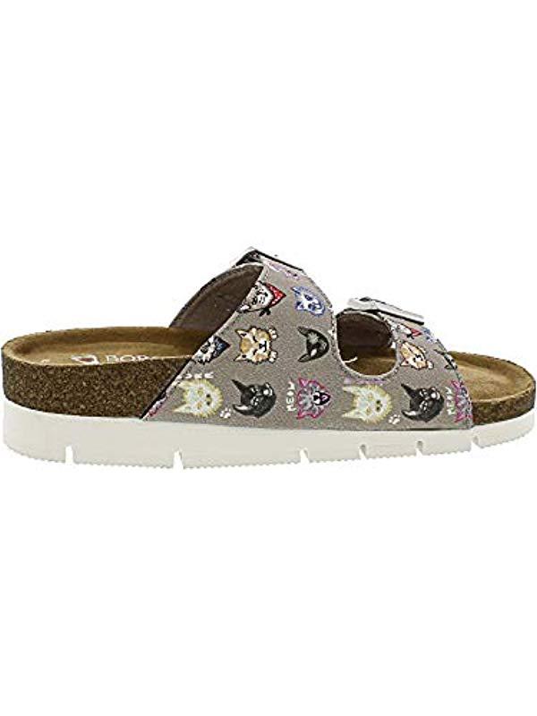 Skechers Bobs Posh Cats Slide Sandal | Lyst