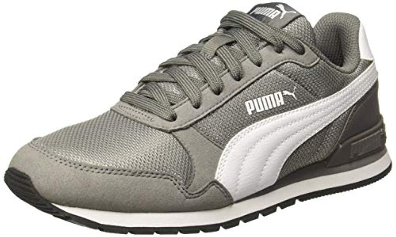 PUMA Unisex-Erwachsene ST Runner v2 Mesh Sneaker, Charcoal Gray, 8 EU für  Herren - Lyst