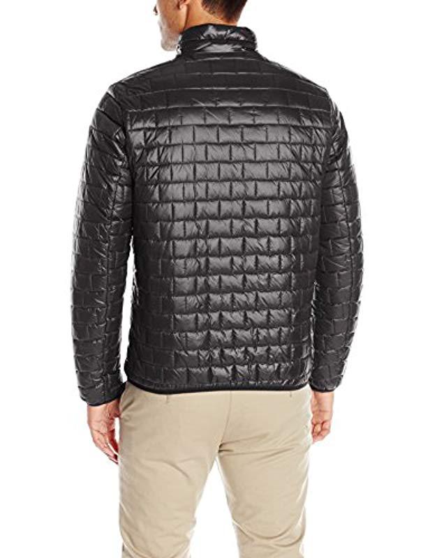 tommy hilfiger men's ultra loft sweaterweight quilted packable jacket