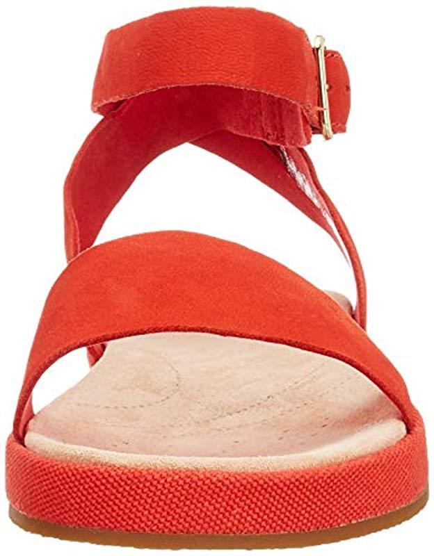 clarks botanic ivy orange