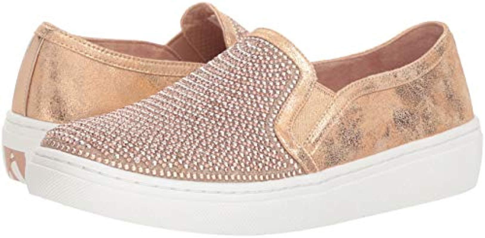 Skechers Goldie-rhinestone And Pearl Embellished Slip On Sneaker - Lyst