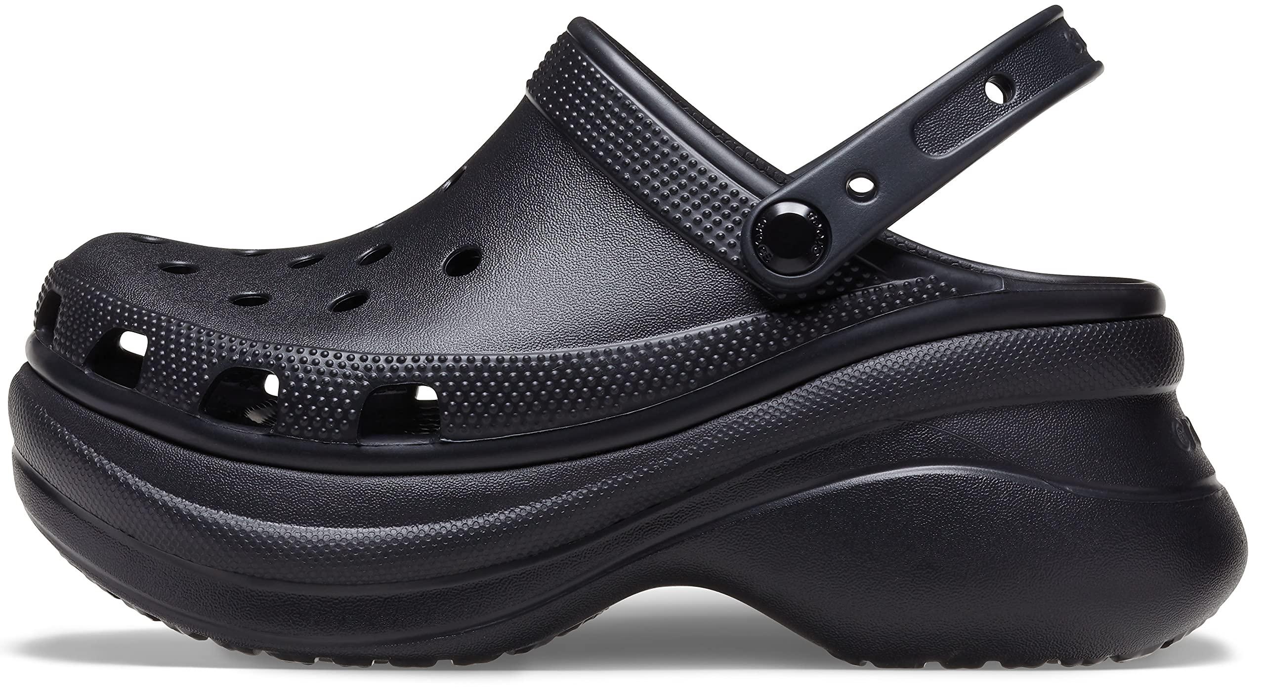 bae platform crocs black