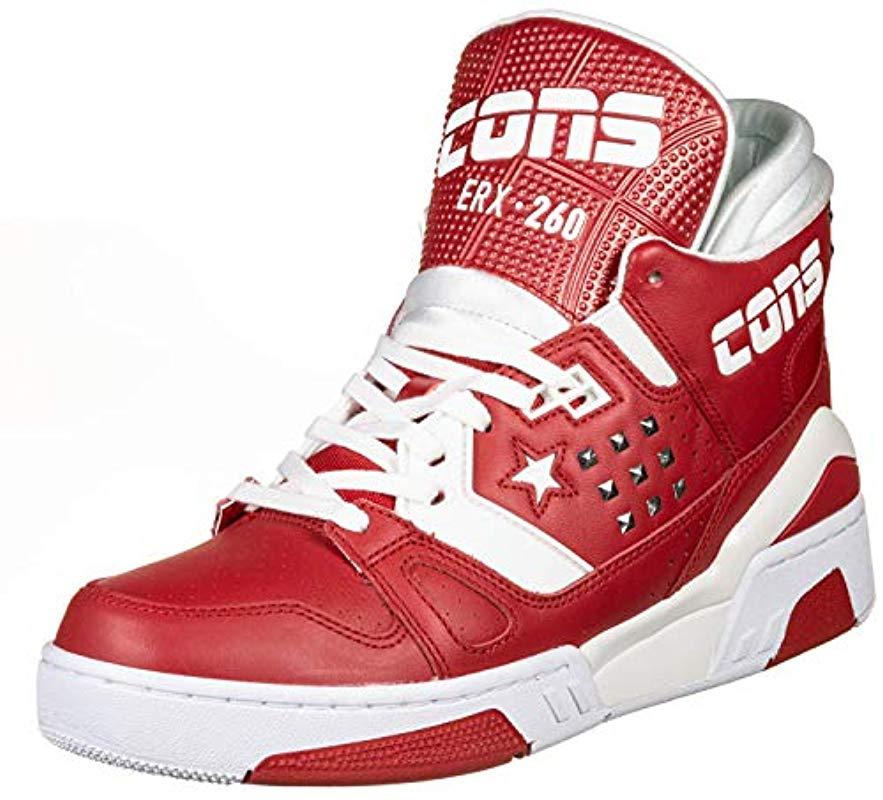 Converse Erx 260 Mid Sneaker in Red for Men | Lyst UK