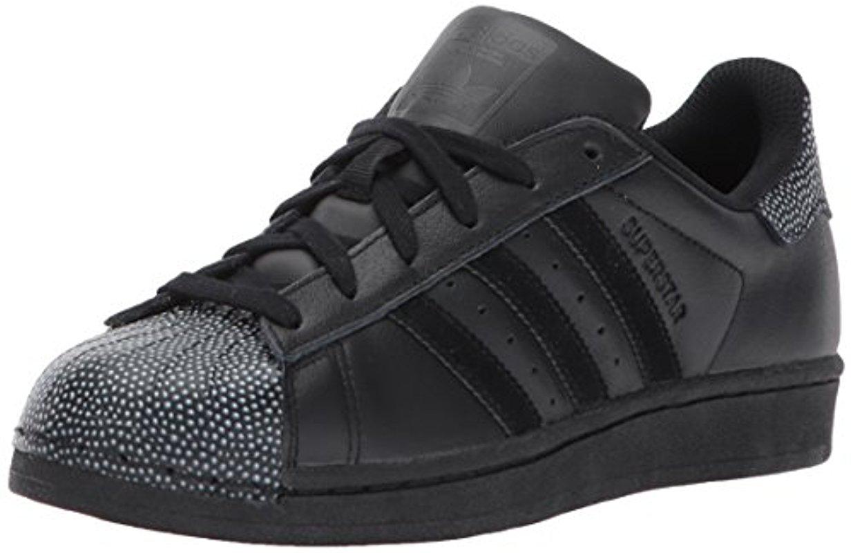 adidas Originals Leather Superstar Ray Black J for Men - Lyst adidas Originals Leather Superstar Ray Black J for Men - Lyst