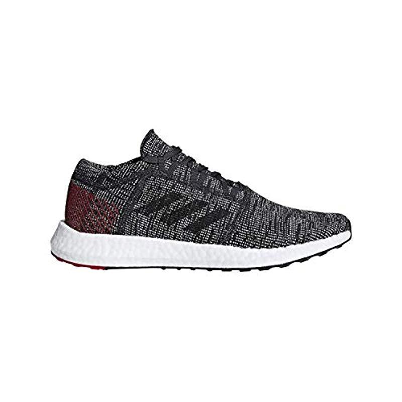 adidas Rubber Pureboost Go White/gry Running Shoes (ah2311) in Black for  Men - Lyst