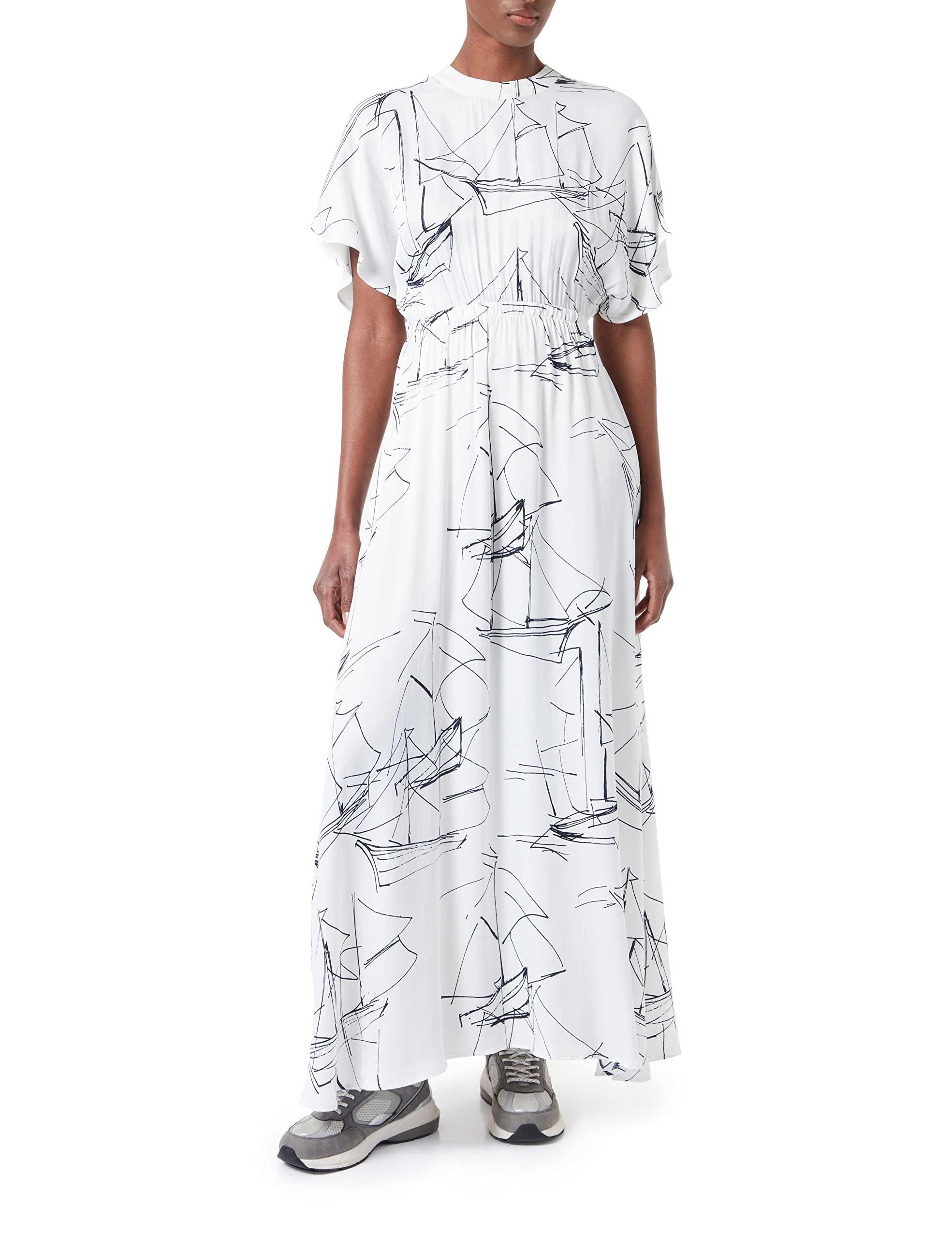 Superdry Edit Maxi Dress in White | Lyst UK