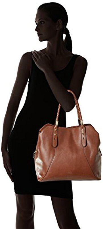 belvedere logo lock shoulder bolsa