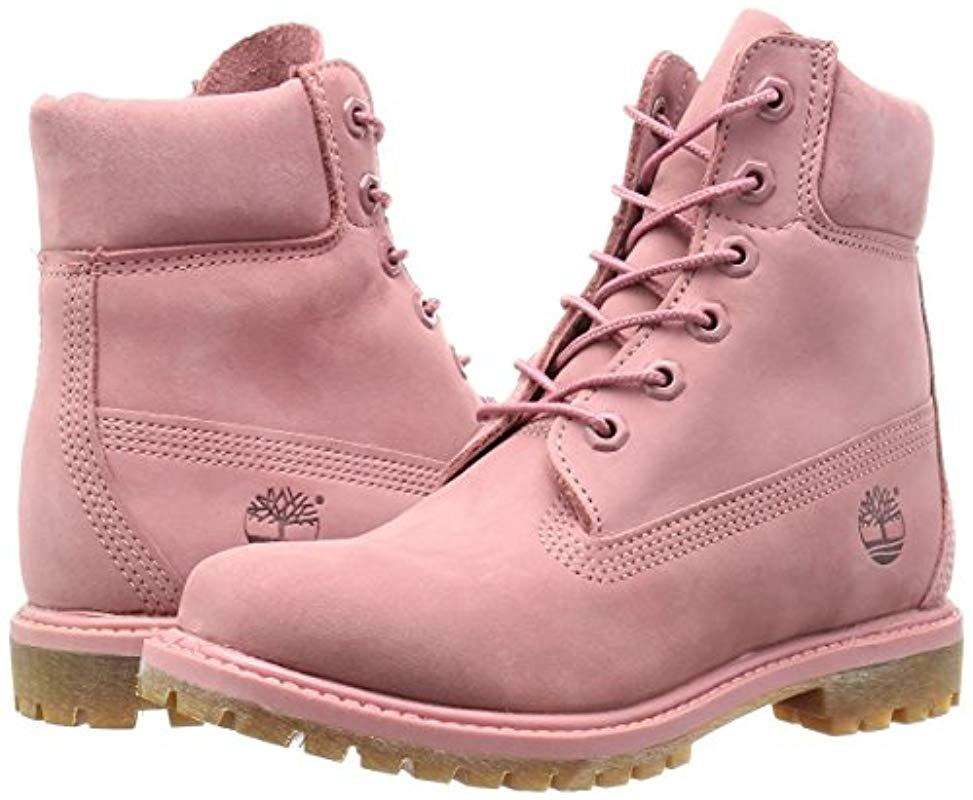 dusty rose timberlands