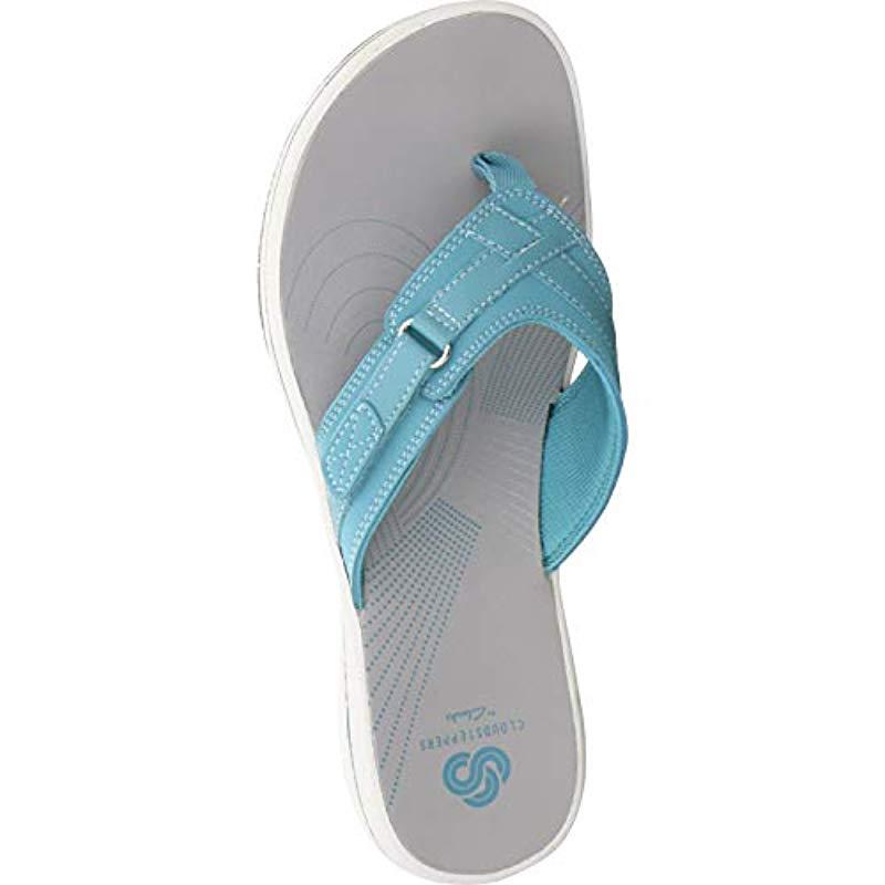 clarks brinkley sea flip flops
