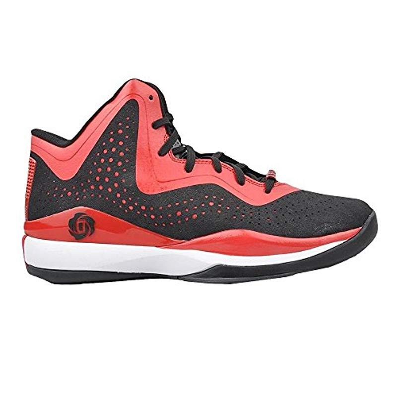 adidas Performance Derrick Rose 773 Ii Black Red Basketball Shoes  Sprintframe for Men | Lyst UK