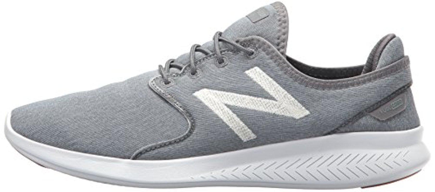 New Balance Rubber Fuelcore Coast V3 Running Shoe in Gray for Men | Lyst
