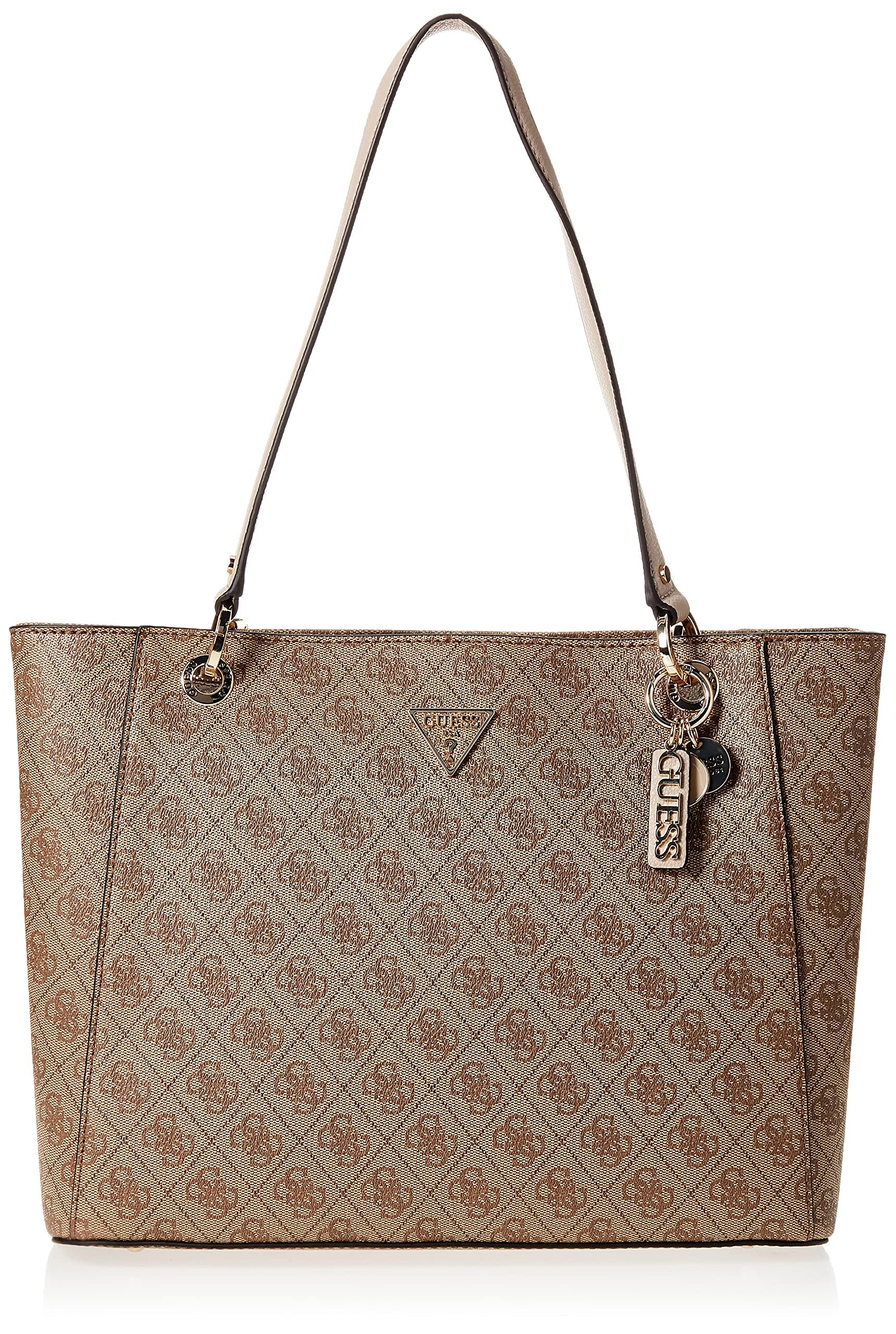 brown guess tote