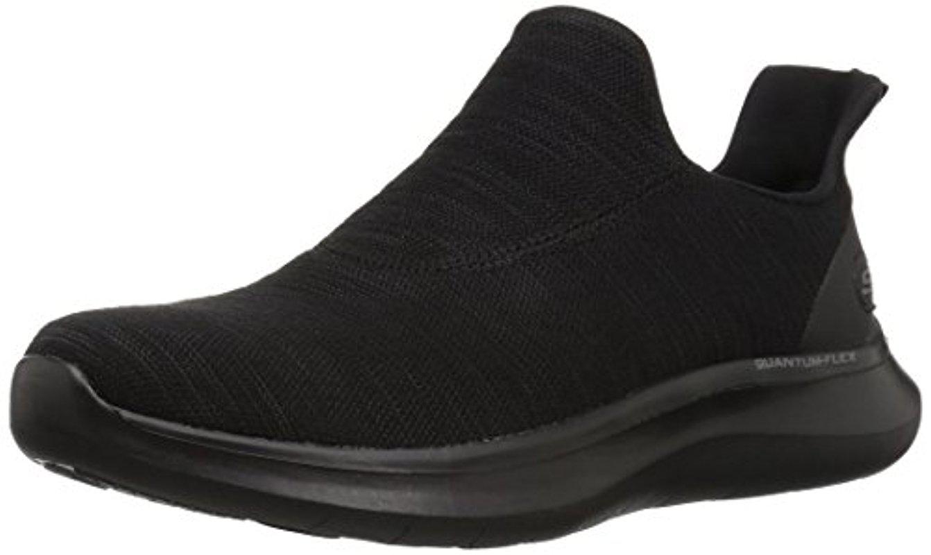 skechers quantum flex black