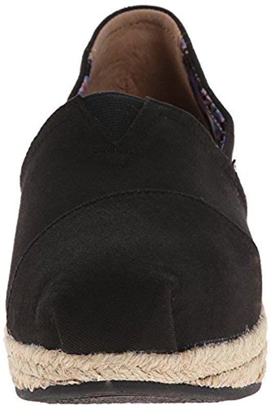 Skechers Bobs From Highlights Flexpadrille Wedge in Black Lyst