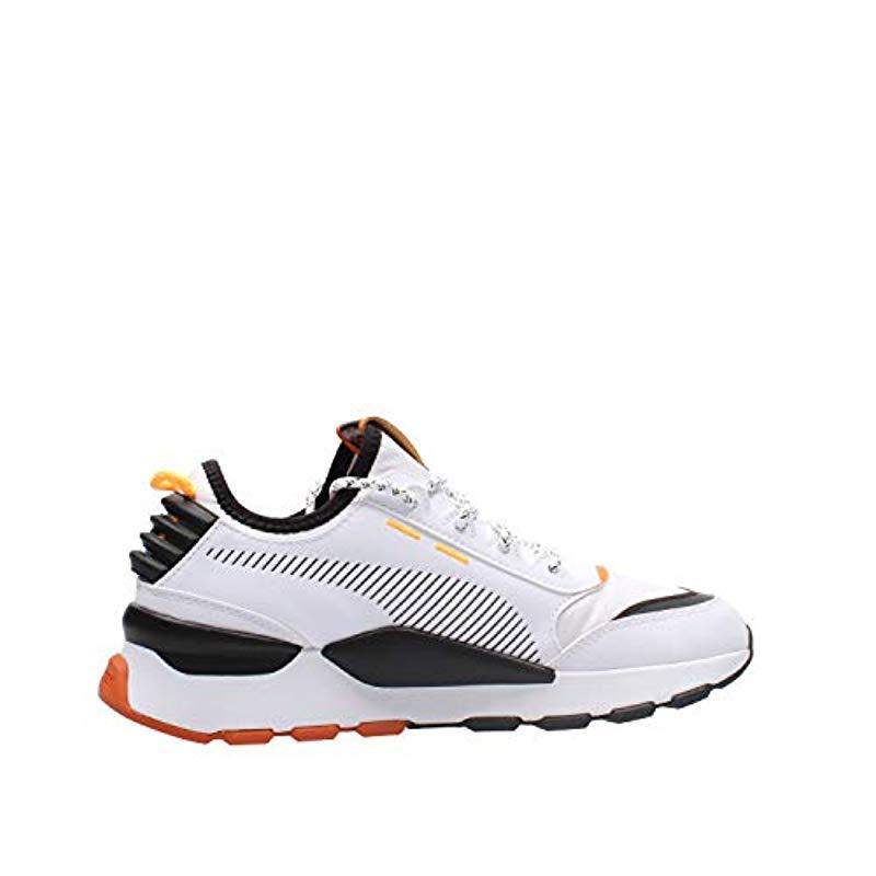 PUMA Synthetic Sneakers Man Rs-0 Trail 371829.02 in Black / Orange (Black)  for Men | Lyst UK