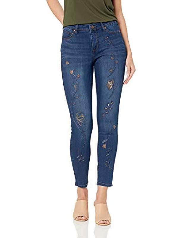 bandolino lisbeth curvy skinny ankle jeans