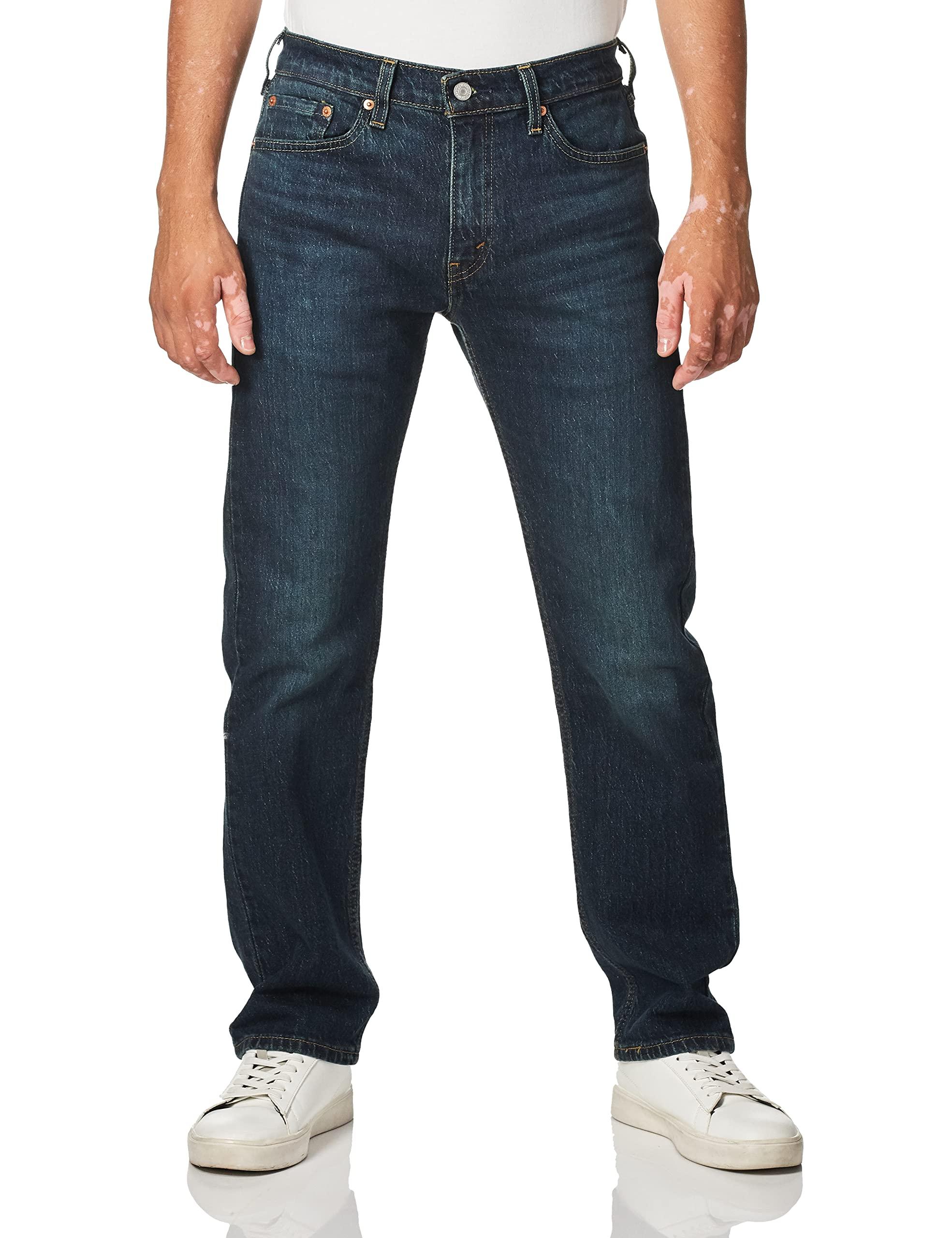 Levi's 505 Regular Fit Jeans in Blue for Men | Lyst